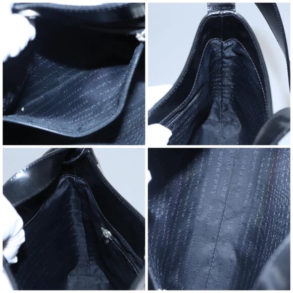 BURBERRY Nova Check Shoulder Bag PVC Beige Auth 106755 - Picture 16 of 16